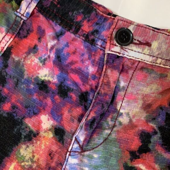 Calvin Klein Jeans Multi-Colour Tie Dye Shorts - Picture 2 of 7